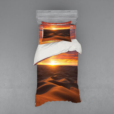 Ambesonne Desert Duvet Cover Set
