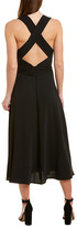 Thumbnail for your product : BCBGMAXAZRIA Plunging Midi Dress