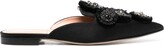 Thumbnail for your product : Alberta Ferretti Rhinestone-Embellished Pointed-Toe Mules