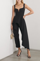 Thumbnail for your product : SOLACE London Rena Asymmetric Crepe Jumpsuit