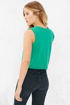 Thumbnail for your product : Urban Outfitters Michigan State Cropped Muscle Tee