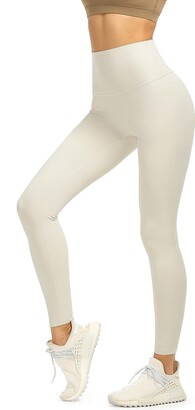 icyzone Women's Thermal Leggings Fleece Sport Yoga Leggins Winter Warm High  Waist Sports Pants (M - ShopStyle Trousers