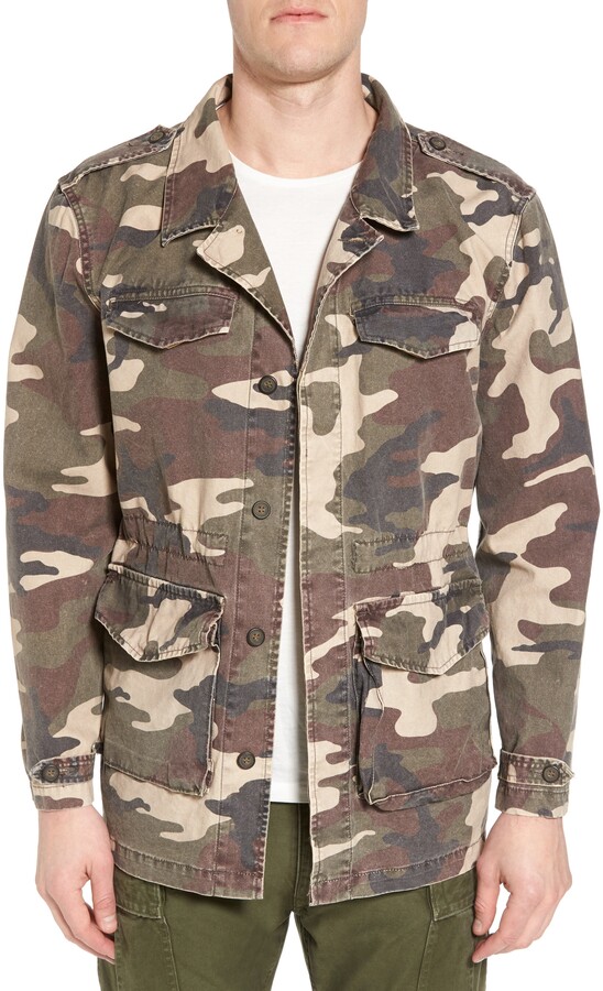 denim camo jacket mens