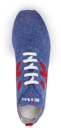 Kiton Low-Top Knitted Sneakers