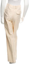 Thumbnail for your product : Dries Van Noten High-Rise Straight-Leg Pants w/ Tags