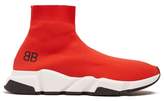 Thumbnail for your product : Balenciaga Speed Trainers - Mens - Red
