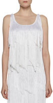 Thumbnail for your product : Tom Ford Tiered-Fringe Scoop-Neck Tank Top