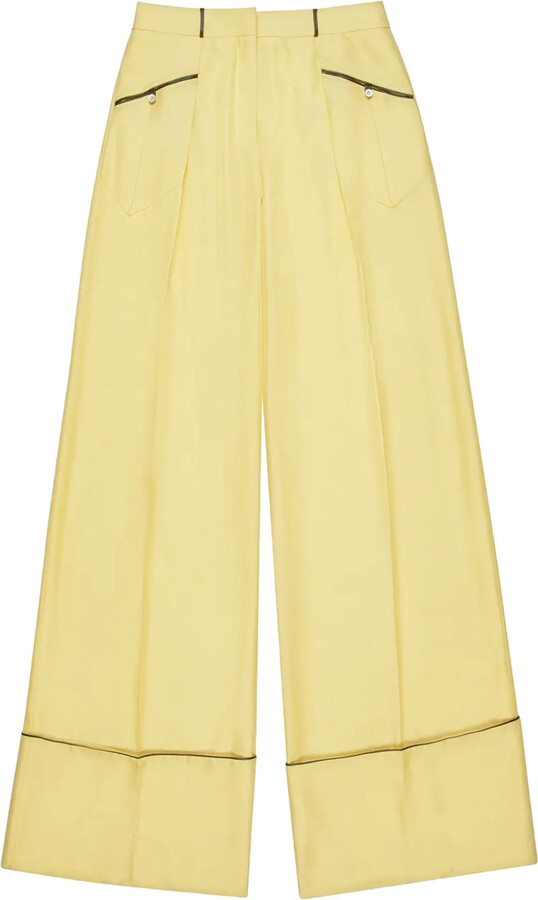 Bally Silk Tailored Trousers