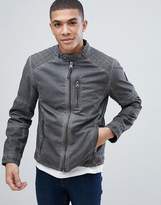 Thumbnail for your product : Tom Tailor Biker Jacket In Washed Cotton