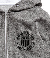 Thumbnail for your product : H&M Hooded Jacket - Black melange - Kids