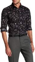 Thumbnail for your product : Kenneth Cole New York Camo Print Long Sleeve Tailored Stretch Fit Shirt