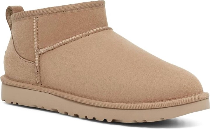 UGG Women's Classic Ultra Mini Booties In Sand
