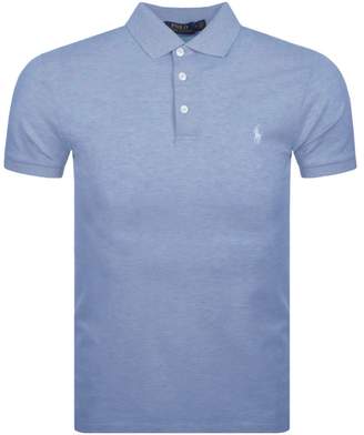 Ralph Lauren Slim Fit Polo T Shirt Blue