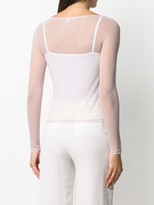 Thumbnail for your product : Patrizia Pepe Sheer Top