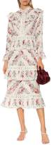 Thumbnail for your product : Zimmermann Honour floral cotton midi dress