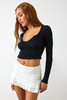 Out From Under Firecracker Lace Triangle Bralette - Black S at Urban  Outfitters - ShopStyle Bras