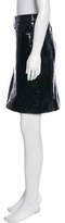 Thumbnail for your product : Tamara Mellon Leather Pencil Skirt w/ Tags