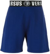 Thumbnail for your product : Versus logo waistband sweatshorts