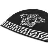 Thumbnail for your product : Versace Medusa intarsia beanie