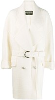 Thumbnail for your product : Balmain Double-Breasted Knitted Coat