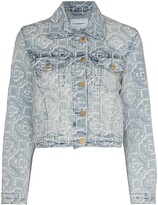 Thumbnail for your product : Casablanca Printed Denim Jacket