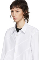 Thumbnail for your product : Comme des Garcons Homme Plus White Spiral Seam Shirt
