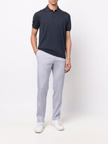 Thumbnail for your product : Incotex Striped Tapered-Leg Trousers