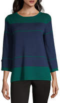 Thumbnail for your product : Liz Claiborne 3/4 Sleeve Sweater - Tall