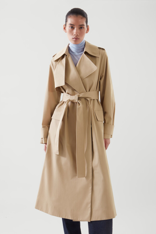 COS Belted Trench Coat ShopStyle