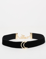 Thumbnail for your product : ASOS Moon Choker Necklace