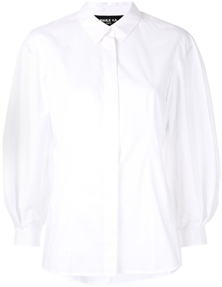 Paule Ka Long-Sleeve Fitted Shirt