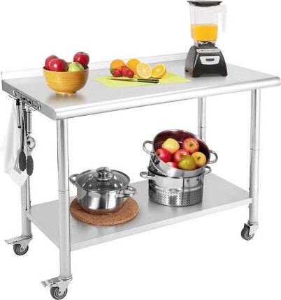 LinTimes StainlessSteelTable30x24\