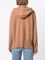 Thumbnail for your product : Twin-Set Zip-Up Knitted Hoodie
