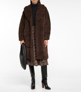 Thumbnail for your product : Polo Ralph Lauren Agata faux shearling oversized coat