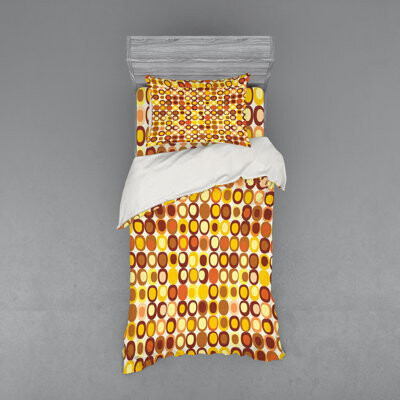 Ambesonne Microfiber Modern & Contemporary Duvet Cover Set