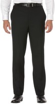Thumbnail for your product : Savane Big & Tall Sharkskin Straight-Fit Flat-Front Dress Pants