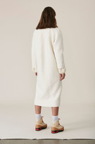 Thumbnail for your product : Ganni Boucle Wool Long Wrap Coat