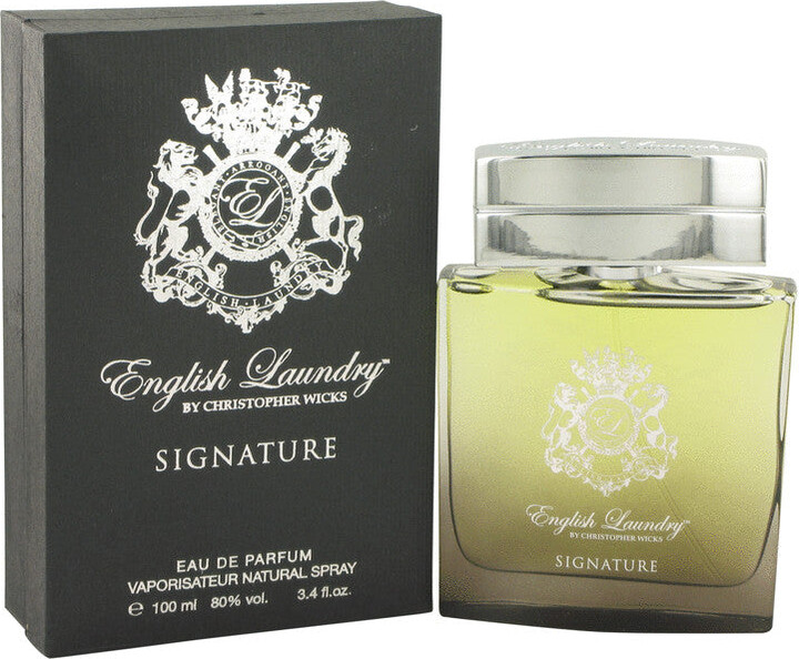 English Laundry Combo 2pcs Signature by Eau De Parfum Spray 3.4 oz for Men
