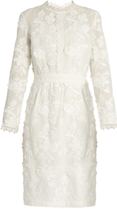 Vanessa Bruno Foraine embroidered cotton-voile dress