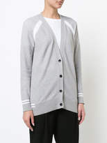 Thumbnail for your product : ATM Anthony Thomas Melillo striped embroidered cardigan