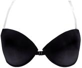 Thumbnail for your product : boohoo Faye Clear Strap + Front Fastening Strapless Bra