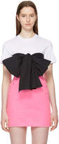 Thumbnail for your product : MSGM SSENSE Exclusive White Contrast Bow T-Shirt