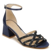 womens navy evening shoes