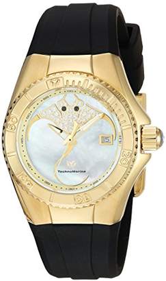Technomarine Women's 'Cruise' Quartz Gold-Tone and Silicone Casual Watch