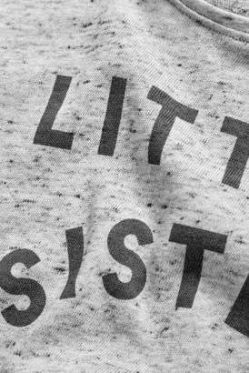 Next Girls Grey Little Sister T-Shirt (0mths-2yrs)