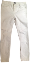 Thumbnail for your product : D&G 1024 D&G Ecru Cotton Trousers