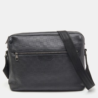 Louis Vuitton - Steamer Messenger Bag - Leather - Black - Men - Luxury