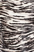 Thumbnail for your product : A.L.C. Tiger Print Genuine Calf Hair & Merino Wool Sweater