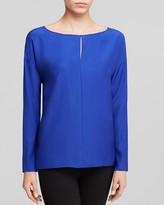 Thumbnail for your product : Lafayette 148 New York Joyce Silk Blouse