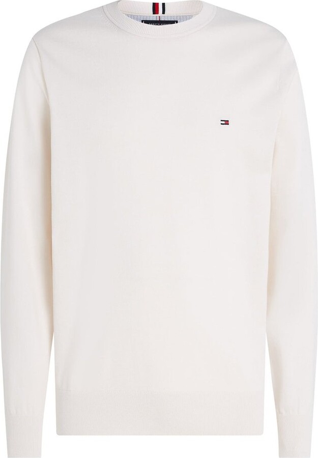 Tommy Men's White Sweaters ShopStyle